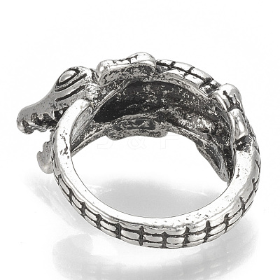 Alloy Cuff Finger Rings RJEW-N027-35-1