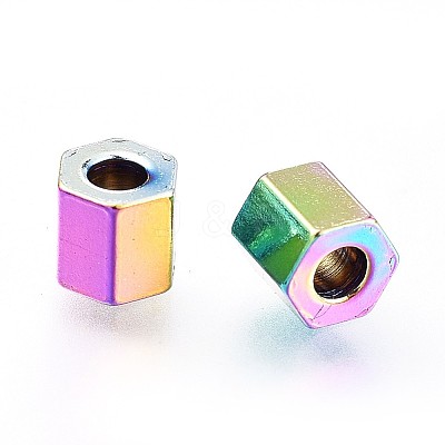 Ion Plating(IP) 304 Stainless Steel Spacer Beads LS-STAS-F241-09A-M-1