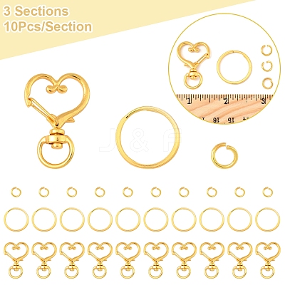 DIY Jewelry Making Findings Kits DIY-FS0008-11G-1