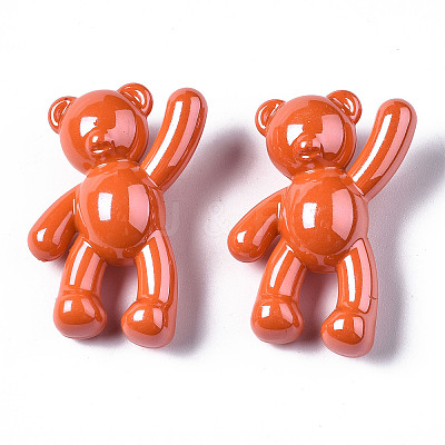 Opaque Acrylic Pendants LS-PACR-ZX016-08G-1