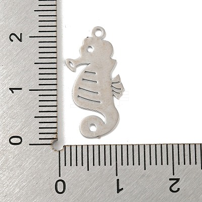 Brass Etched Metal Embellishments Pendants KKC-D001-03P-1