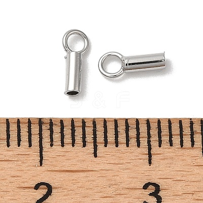 925 Sterling Silver Cord Ends STER-P055-01A-P-1
