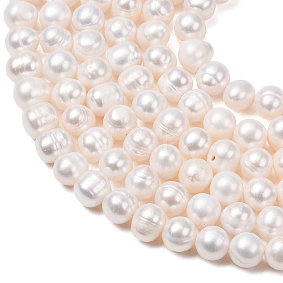 Natural Cultured Freshwater Pearl Beads Strands PA-CBABE82-04-1