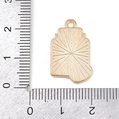 Valentine's Day Alloy Enamel Pendants ENAM-I084-01KCG-29-1