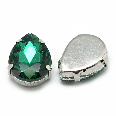 Sew on Rhinestone RGLA-T035-13x18mm-16-1