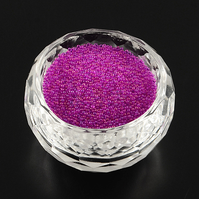 AB-Color Plated DIY 3D Nail Art Decoration Mini Glass Beads MRMJ-R038-D09-1