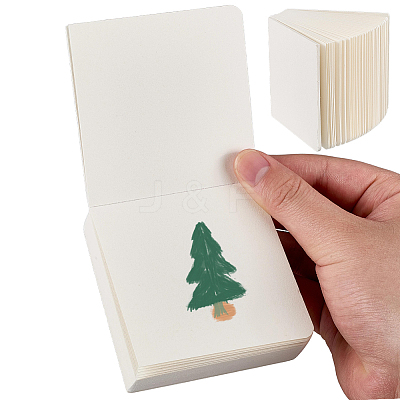 Square Watercolor Sketchbook AJEW-WH20195-49A-1