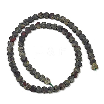 Natural Dragon Blood Beads Strands G-A272-A02-01-1