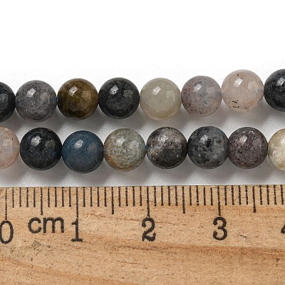 Natural Scorzalite Beads Strands G-B099-C04-02-1