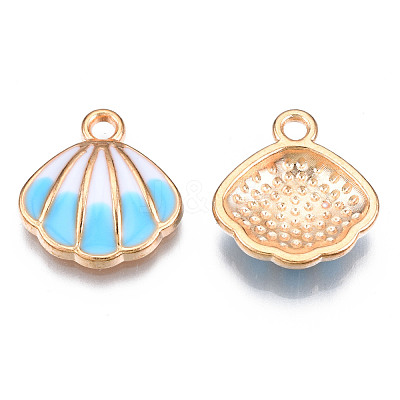 Alloy Enamel Pendants ENAM-Q446-001A-RS-1