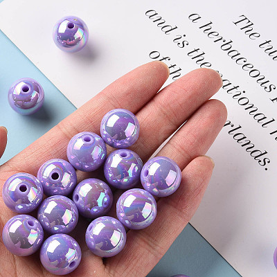 Opaque Acrylic Beads MACR-S370-D16mm-A32-1