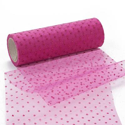 Glitter Deco Mesh Ribbons OCOR-H100-D11-1