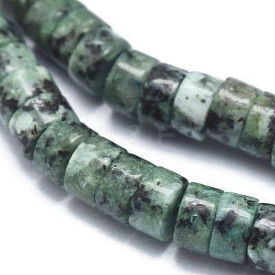 Natural African Turquoise(Jasper) Beads Strands G-A177-01L-12-1