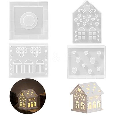 Christmas Heart House DIY Candle Silicone Molds PW-WGADDB1-01-1