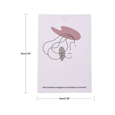 Cardboard Jewelry Display Cards X-CDIS-H002-01A-01-1