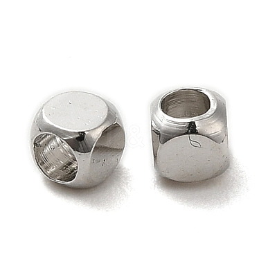 Brass Spacer Beads KK-P249-01B-P-1