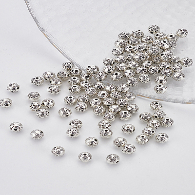 100Pcs Alloy Beads FIND-LP0002-55-1