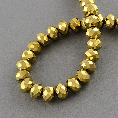 Electroplate Glass Bead Strands EGLA-R080-12mm-02-1