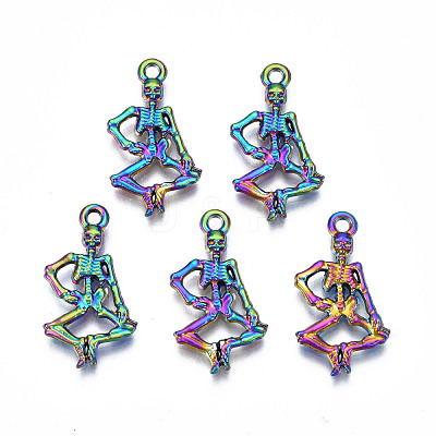 Rainbow Color Alloy Pendants PALLOY-N156-220-1