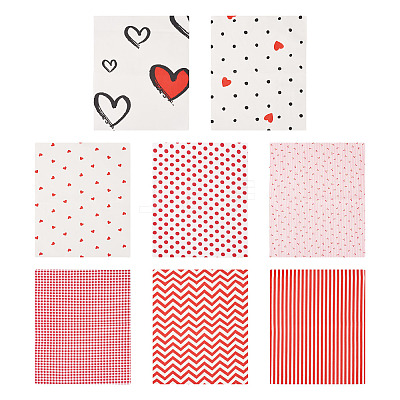 8Pcs Cotton Fabric AJEW-TAC0038-31B-1