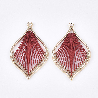 Cotton Thread Woven Pendants X1-FIND-S306-03E-1