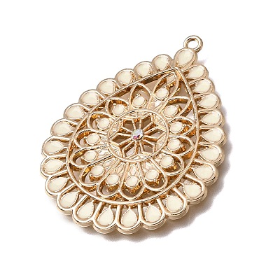 Alloy Enamel Pendants FIND-C097-08A-B-1
