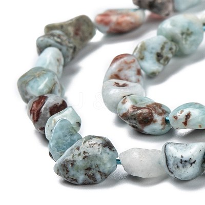 Natural Larimar Beads Strands G-G018-19-1