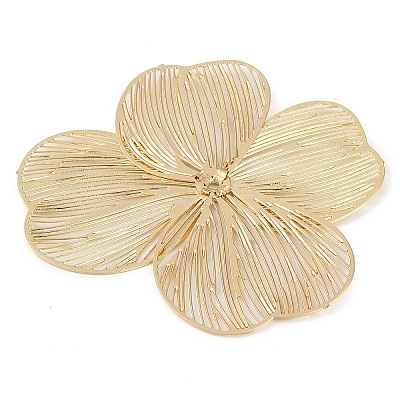 Brass Bead Caps KK-L219-12A-G-1