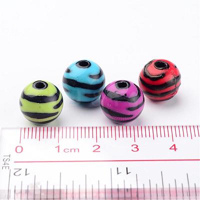 Opaque Acrylic Beads SACR-C020-51-1