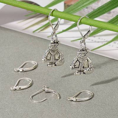 925 Sterling Silver Leverback Earring Findings LS-STER-T002-227S-1