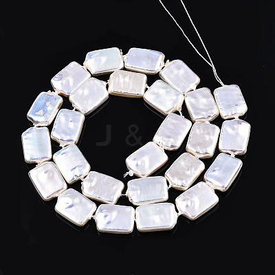 ABS Plastic Imitation Pearl Beads Strands KY-N015-07-A05-1
