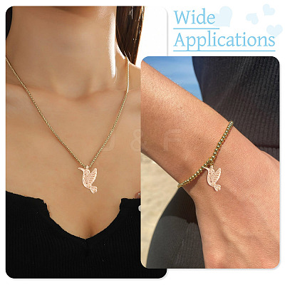 8Pcs Brass Pendants KK-TA0002-54-1