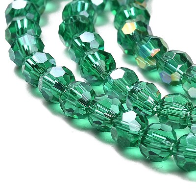 Transparent Glass Beads EGLA-A035-T4mm-B18-1