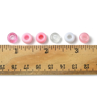 8 Styles Plastic Pearlized Beads KY-FS0001-21D-1