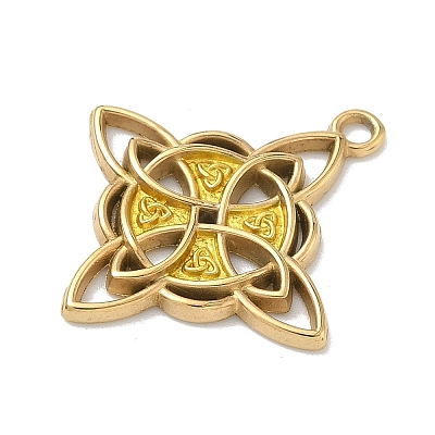 304 Stainless Steel Enamel Pendants STAS-G371-05G-01-1