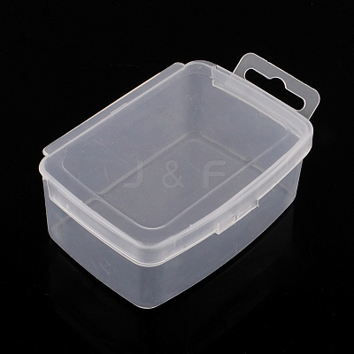 Rectangle Plastic Bead Storage Containers X-CON-Q023-26-1