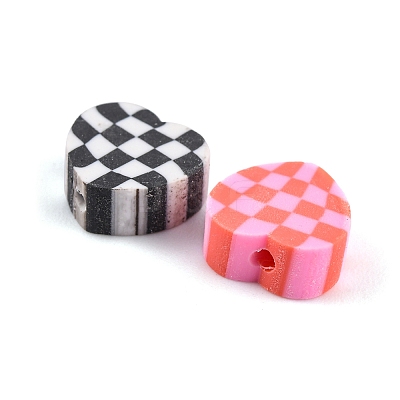 120Pcs 6 Colors Handmade Polymer Clay Beads CLAY-YW0001-62-1