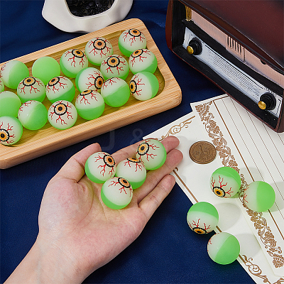 Craft Plastic Toys Bouncy Ball DIY-WH0578-67-1