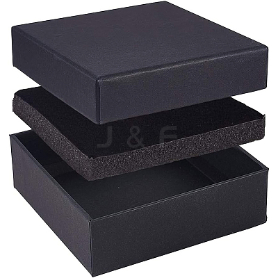 Kraft Paper Jewelry Boxes CON-BC0005-90-1
