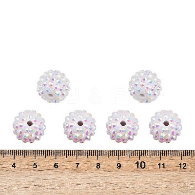 AB-Color Resin Rhinestone Beads RESI-S315-14x16-16-1