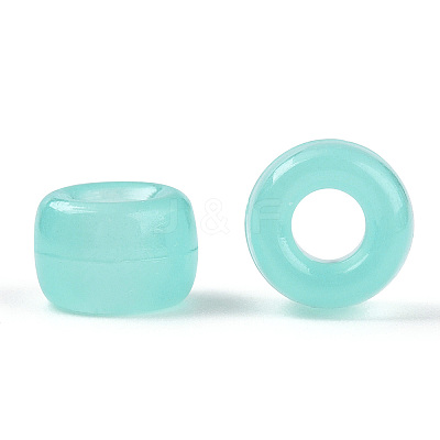 Transparent & Luminous Plastic Beads KY-T025-01-H03-1