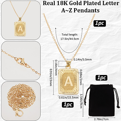 1Pc Brass Pendants NJEW-BBC0001-18A-1