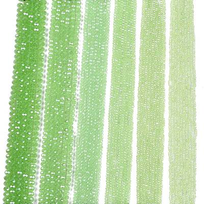 Electroplate Glass Beads Strands EGLA-A044-J1mm-A08-1