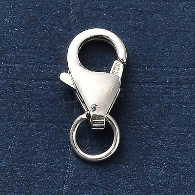 925 Sterling Silver Lobster Claw Clasps STER-U009-11S-1