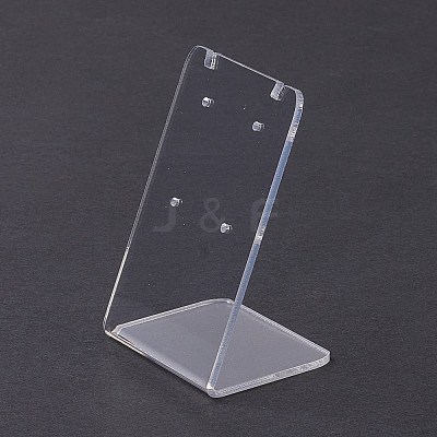 Acrylic Earring Stands Displays EDIS-F005-03B-1