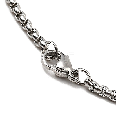 Non-Tarnish 201 Stainless Steel Pendant Necklaces LS-NJEW-M212-01D-P-1
