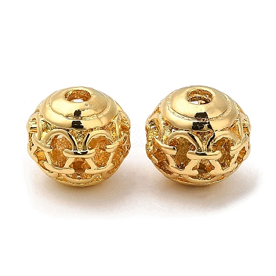 Alloy Hollow Beads PALLOY-P238-19G-RS-1