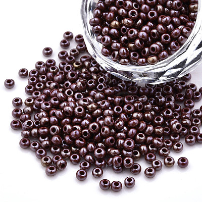 8/0 Czech Opaque Glass Seed Beads SEED-N004-003A-14-1