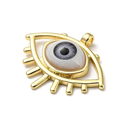 Real 18K Gold Plated Brass Pendants KK-L209-004G-01-1