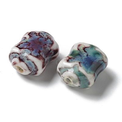 Handmade Porcelain Beads PORC-L080-E03-1
